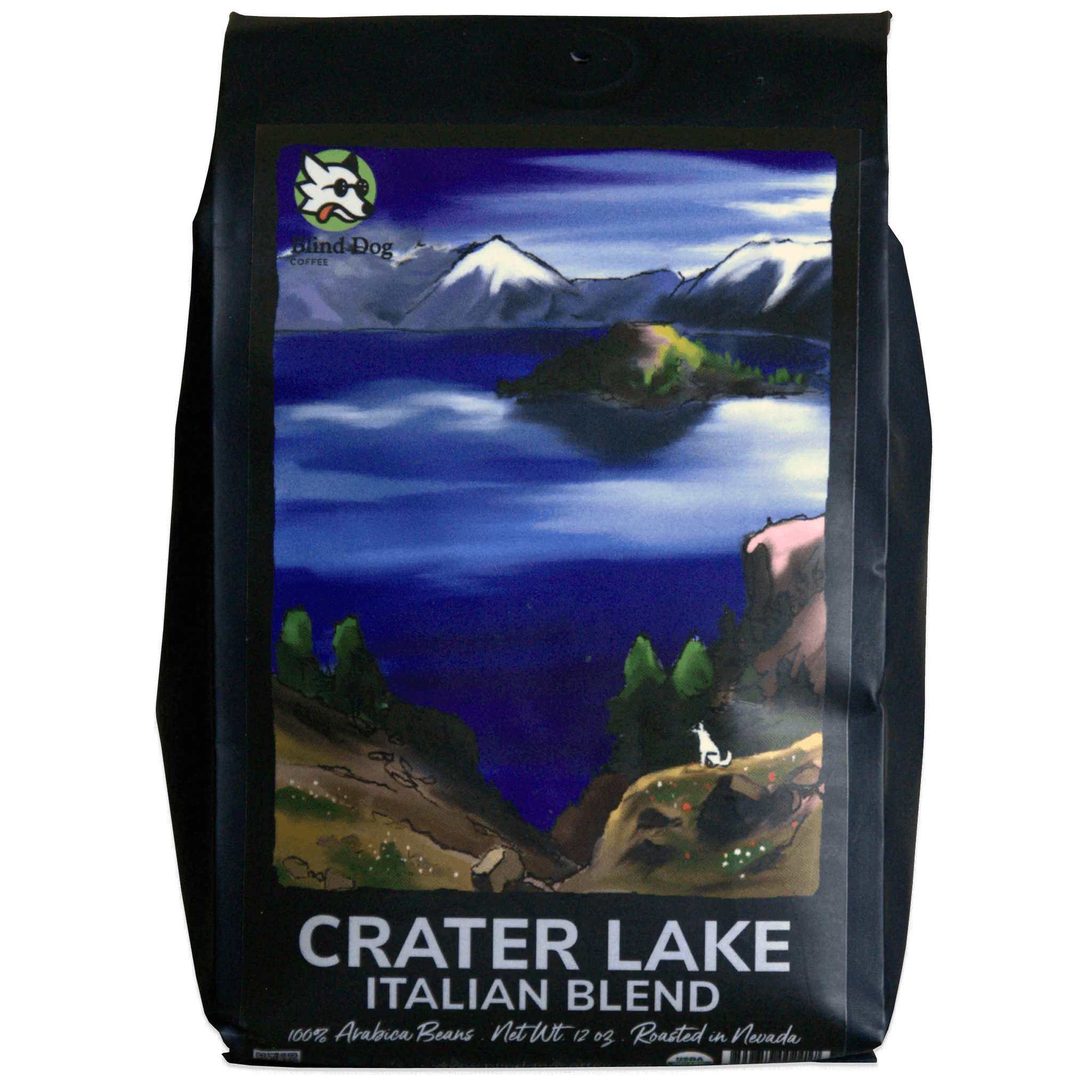 Crater Lake Italian Blend Coffee - Blind Dog Coffee