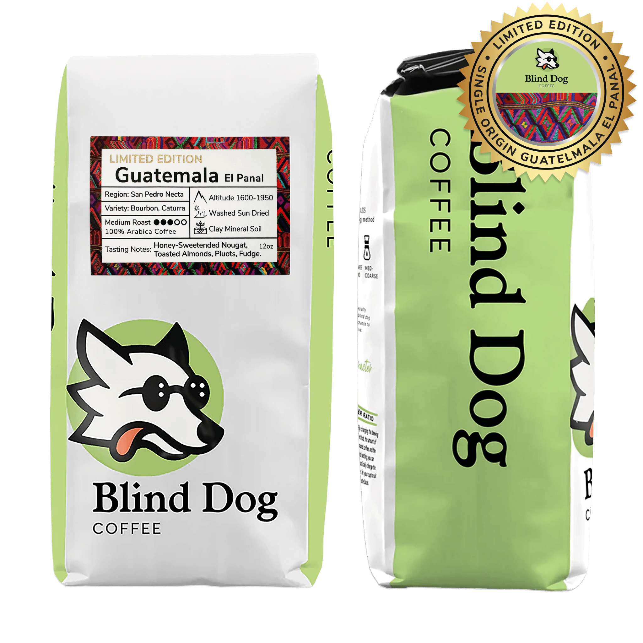 Blind Dog Coffee Limited Edition Single Origin Guatemala El Panal Medium Roast