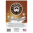 Lotus Cream Base Concentrate Label