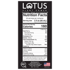 Gold Lotus Plant Power Concentrate Nutrition Facts