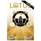 Gold Lotus Zero Sugar Plant Power Concentrate Label
