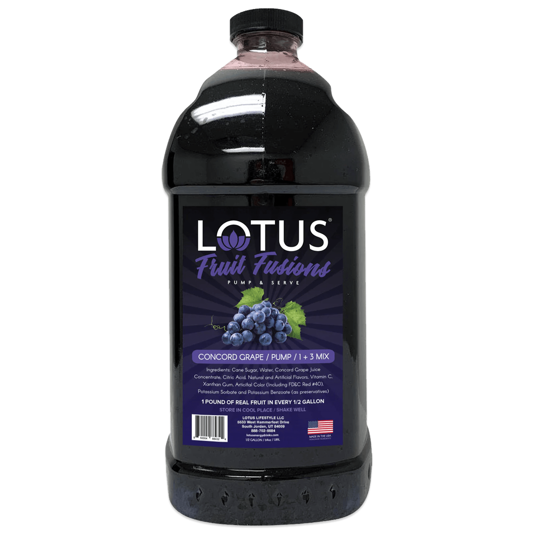 Concord Grape Lotus Fruit Fusion Concentrate