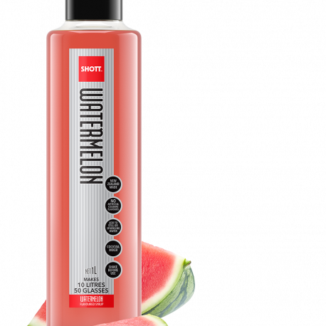 SHOTT™ Watermelon Syrup - 33.8 Fluid Ounces - Blind Dog Coffee