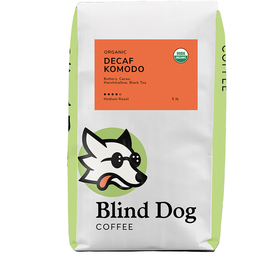 Organic Decaf Komodo - Blind Dog Coffee
