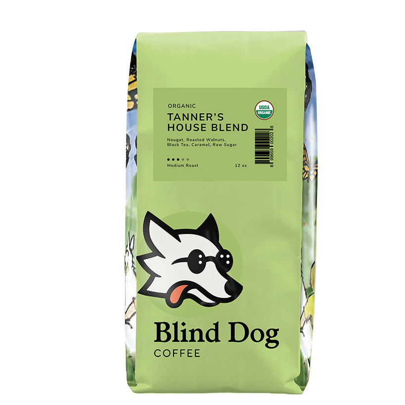 Organic Tanners House Blend - Medium Roast - Blind Dog Coffee