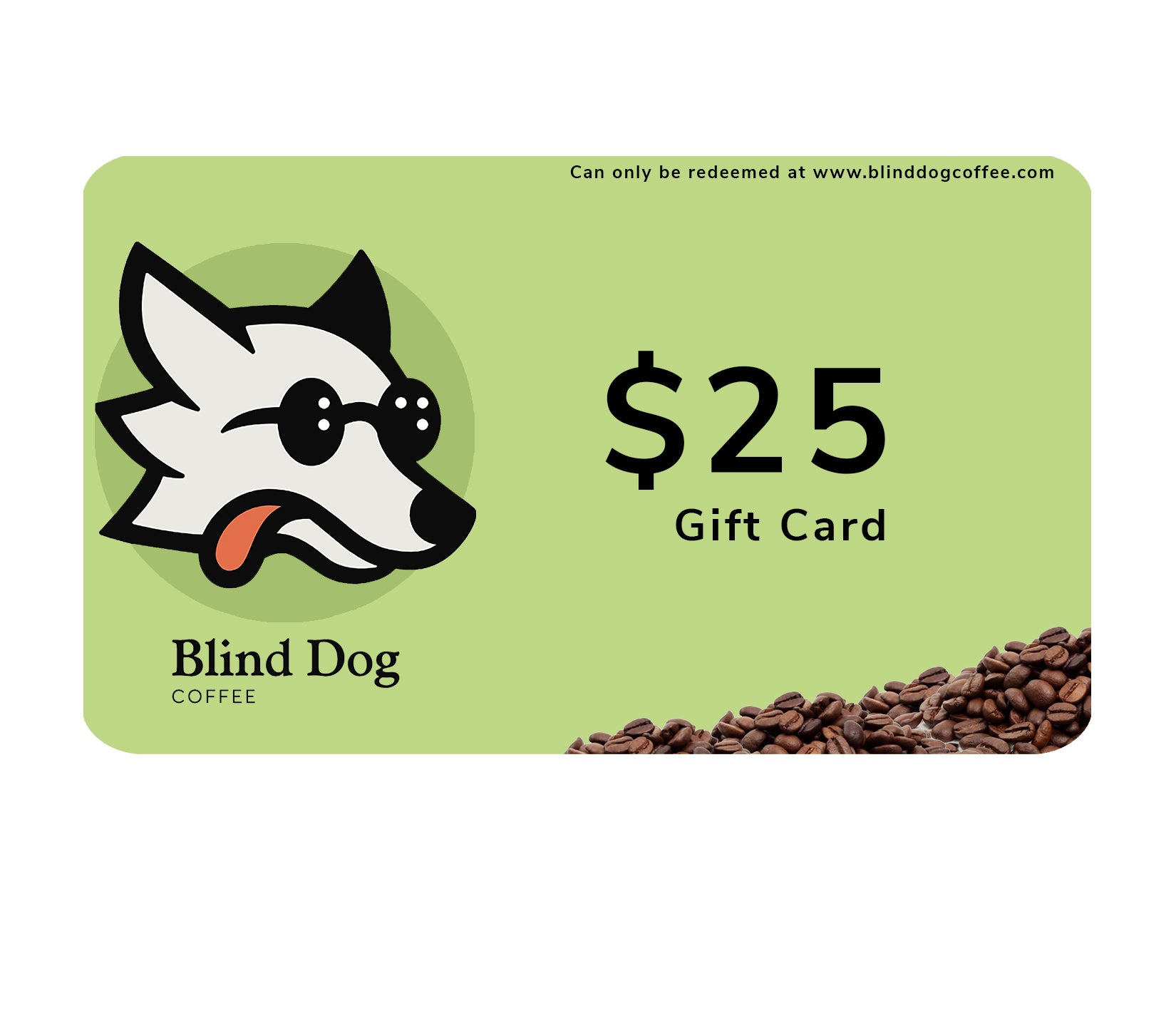 Blind Dog Coffee Gift Card - Blind Dog Coffee