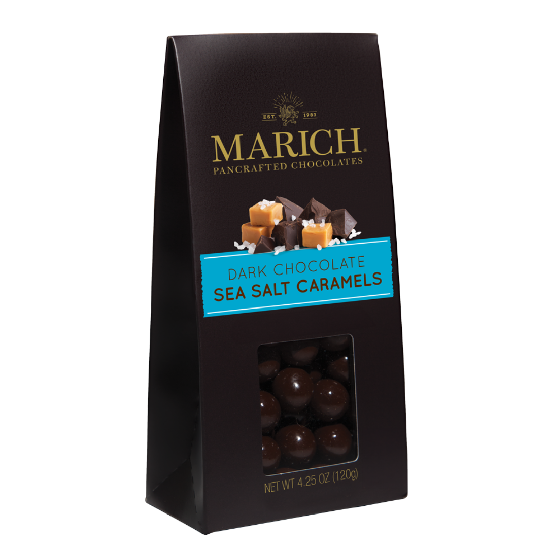 Marich Dark Chocolate Sea Salt Caramels 4.25oz