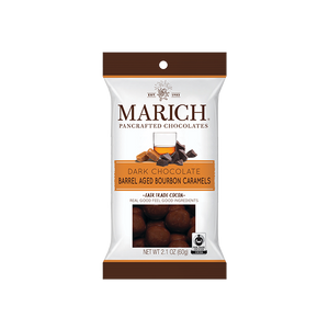 Copy of Marich Chocolate  ™ Barrel Aged Bourbon Caramels 2.1oz - Blind Dog Coffee