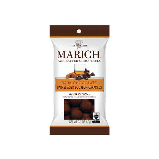 Copy of Marich Chocolate  ™ Barrel Aged Bourbon Caramels 2.1oz - Blind Dog Coffee