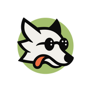 Blind Dog Coffee Roasters 100% Certified Organic Coffee Beans logo