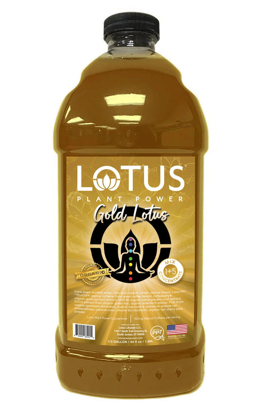 Gold Lotus Zero Sugar Plant Power Concentrate