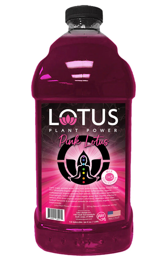 Pink Lotus Plant Power Energy Concentrate