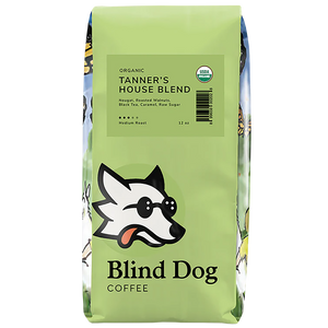 Blind Dog Coffee Tanner's House Blend Medium Roast Coffee 12oz Bag