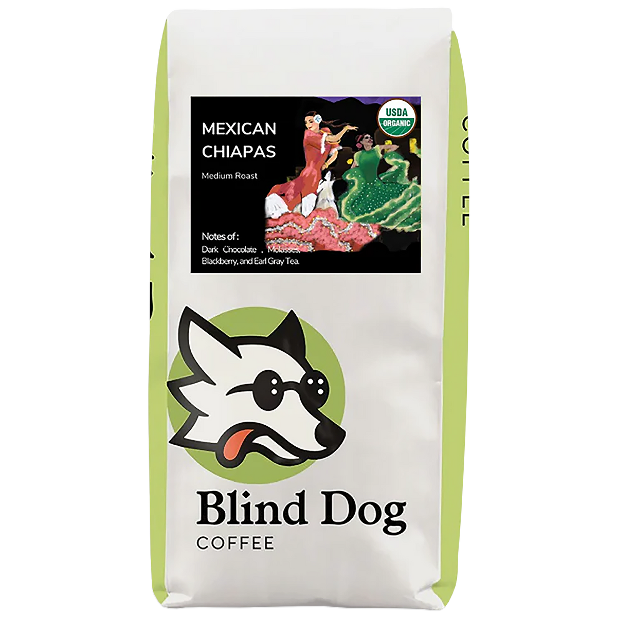 Blind Dog Coffee Mexican Chiapas Medium Roast Coffee