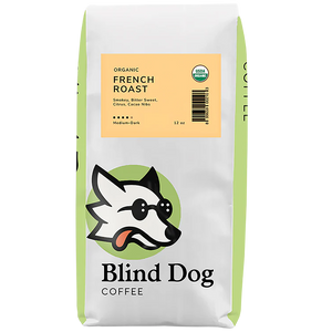 Blind Dog Coffee French Roast Medium Dark Coffee 12 oz. Bag