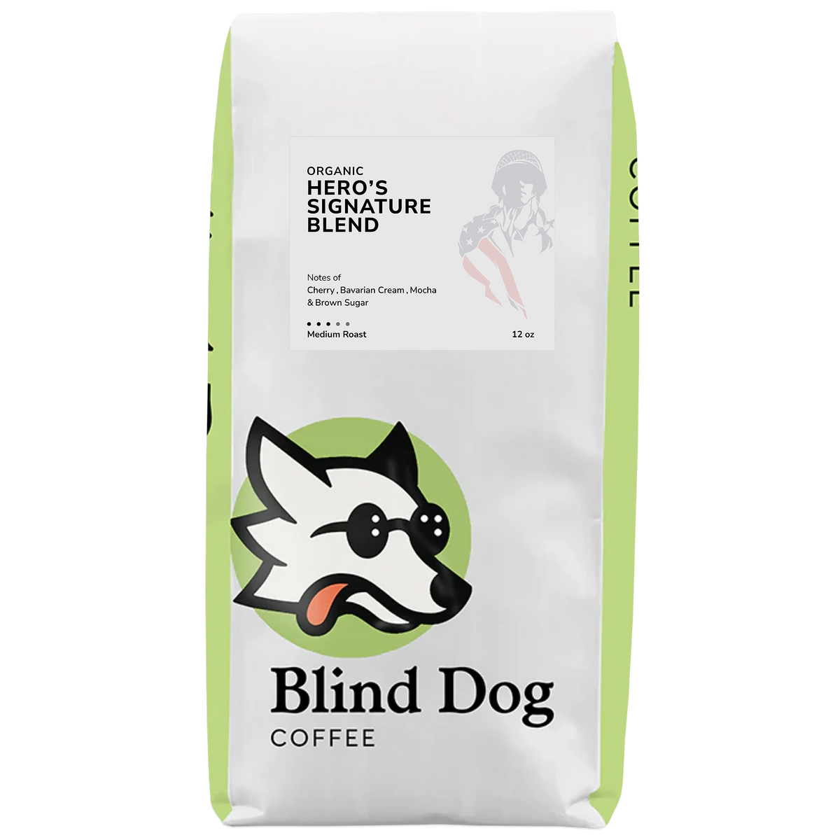 Blind Dog Coffee Hero's Signature Blend Medium Roast Coffee
