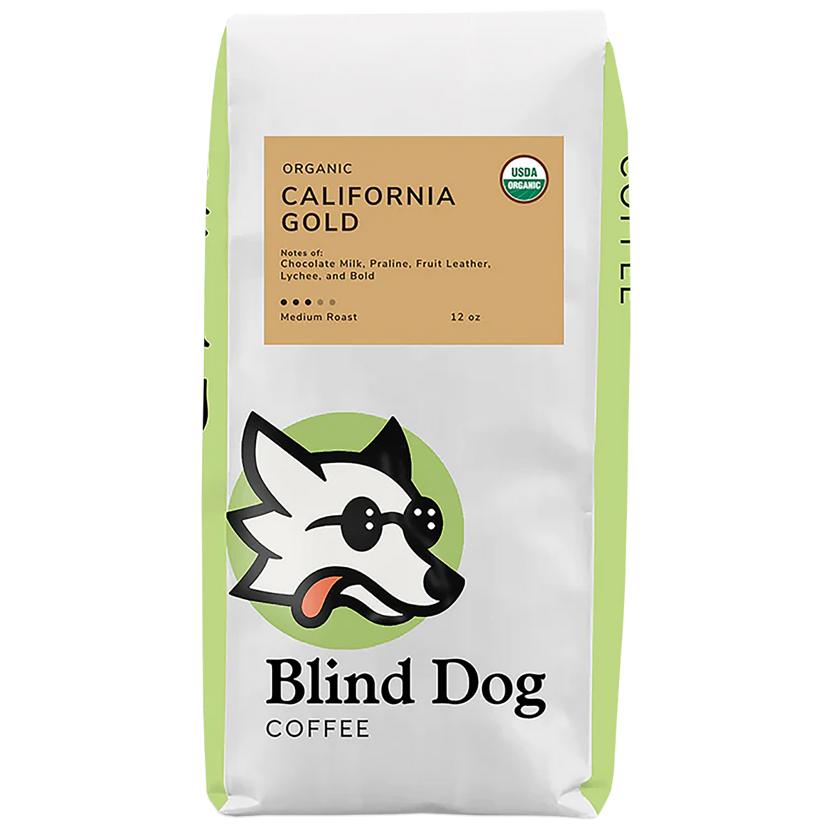 Blind Dog Coffee California Gold Medium Roast Coffee