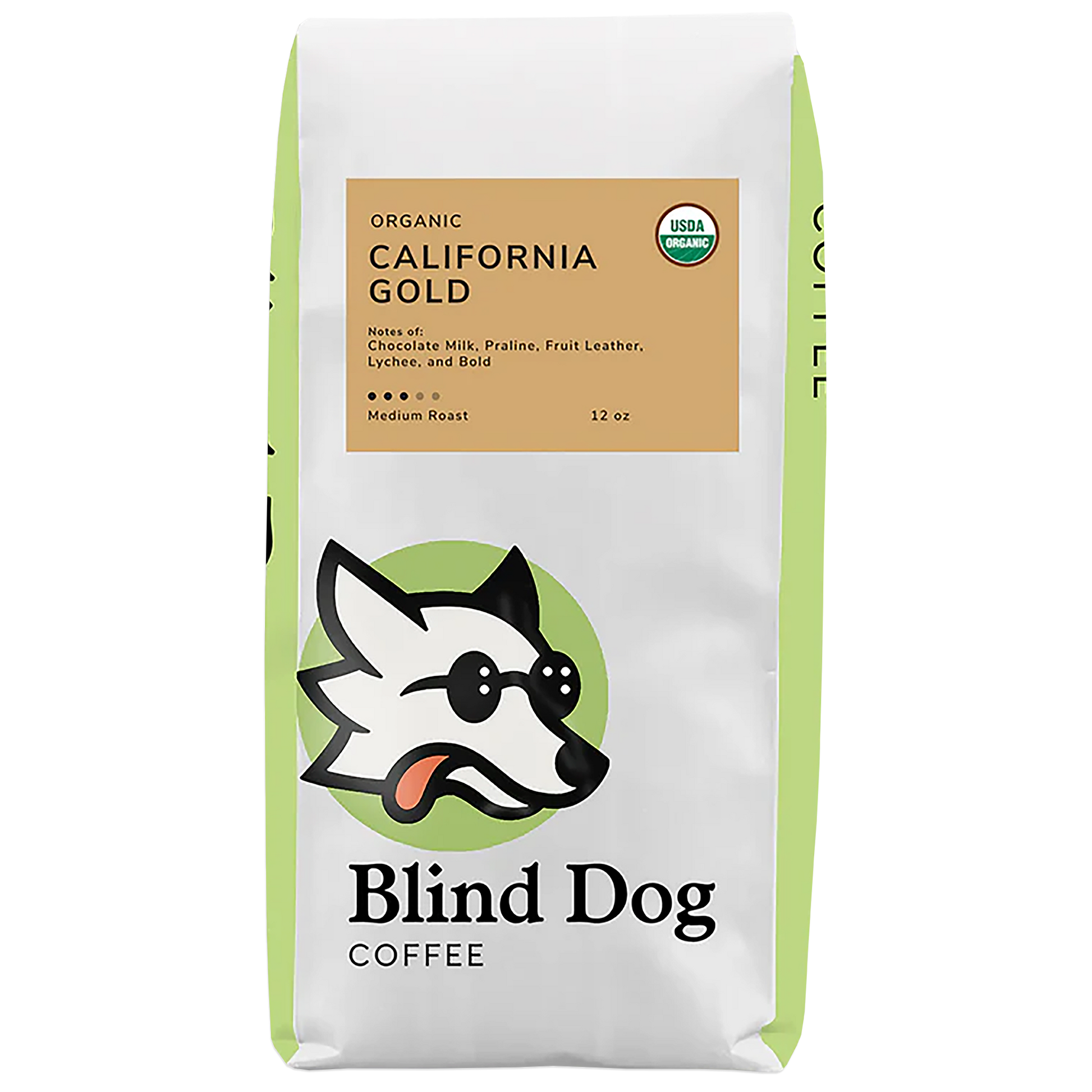Blind Dog Coffee California Gold Medium Roast Coffee