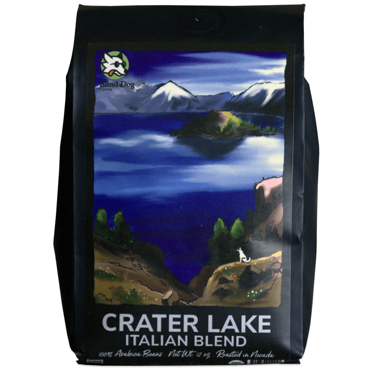 Crater Lake Italian Blend Coffee - Blind Dog Coffee