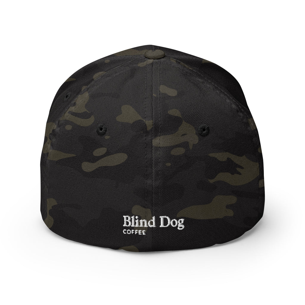 Logo Structured Twill Cap Flexfit - Blind Dog Coffee