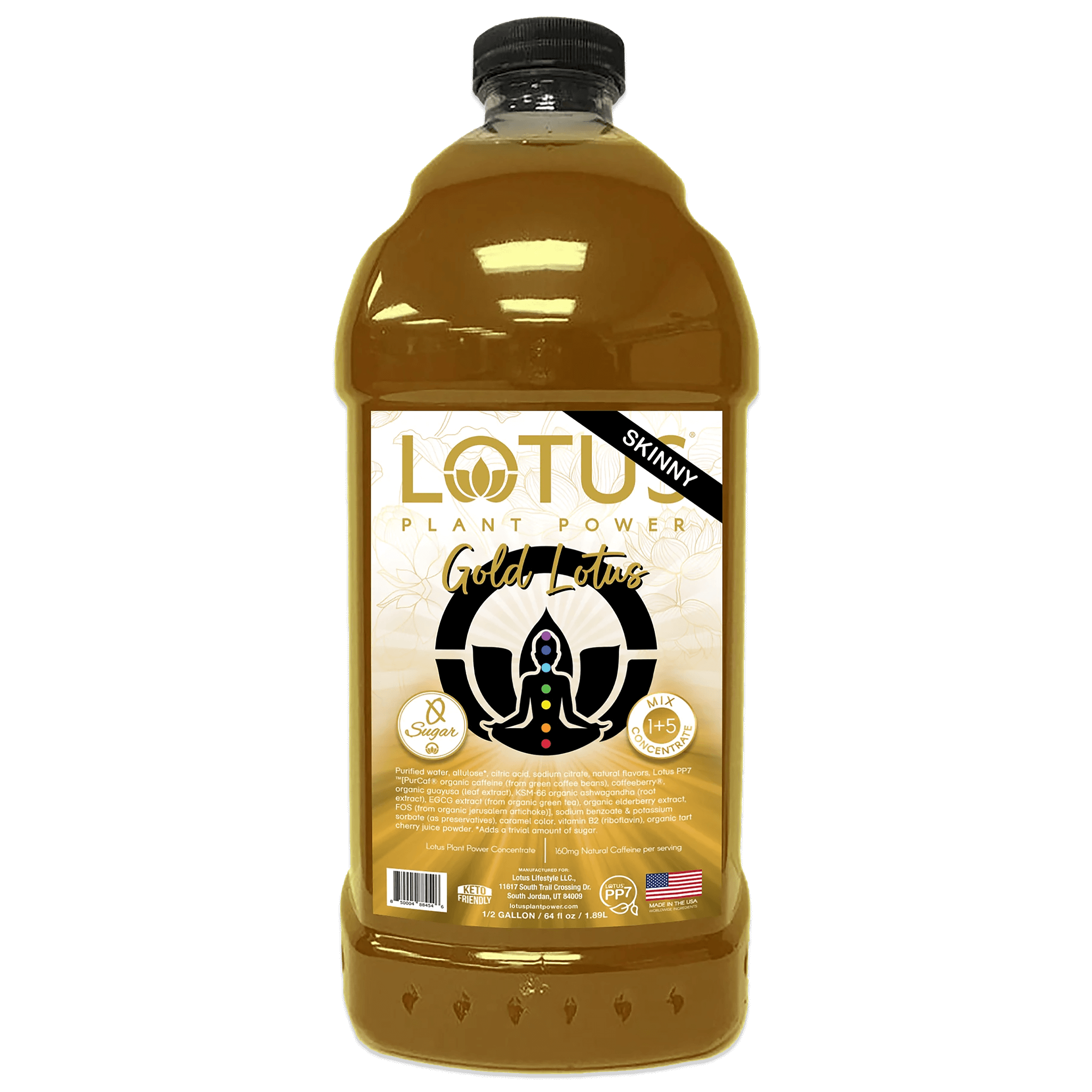 Gold Lotus Zero Sugar Plant Power Concentrate