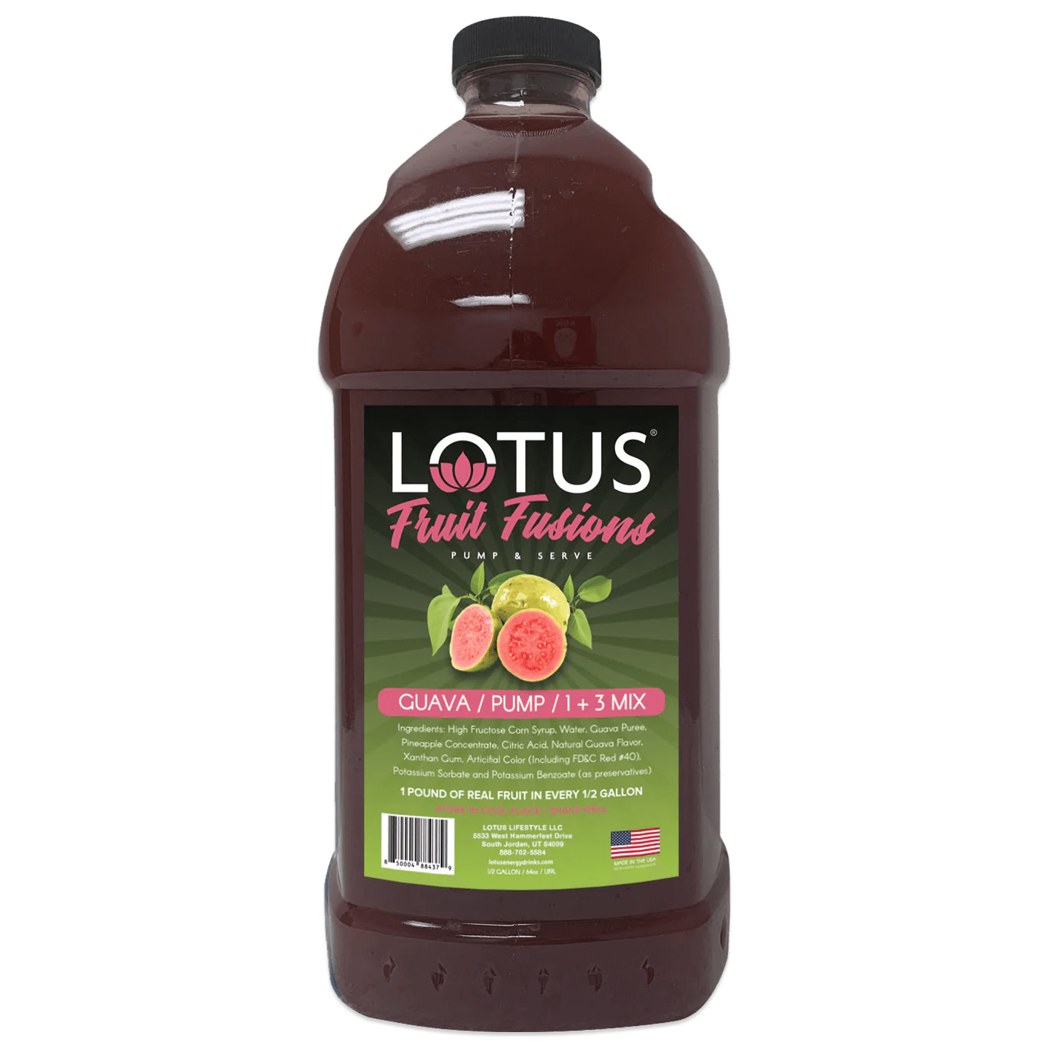 Guava Lotus Fruit Fusion Concentrate