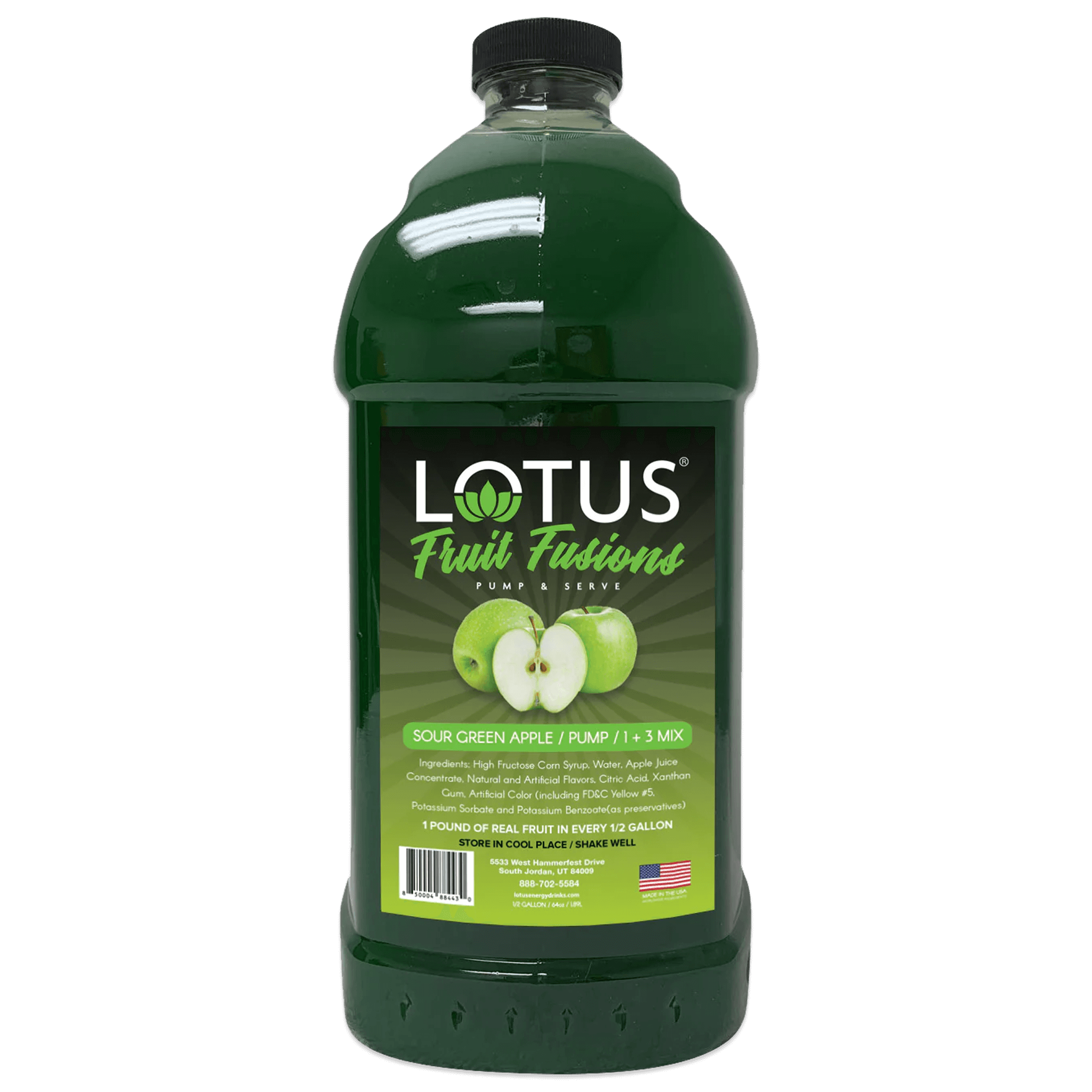 Sour Green Apple Lotus Fruit Fusion Concentrate