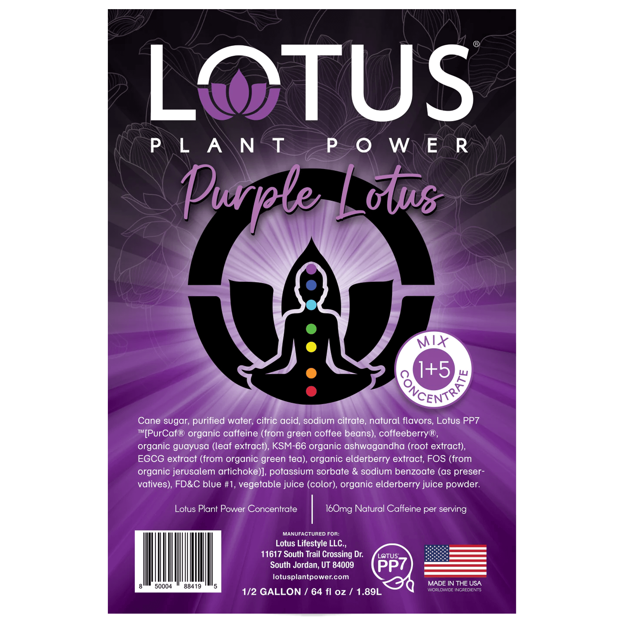 Lotus Purple Plant Power Concentrate