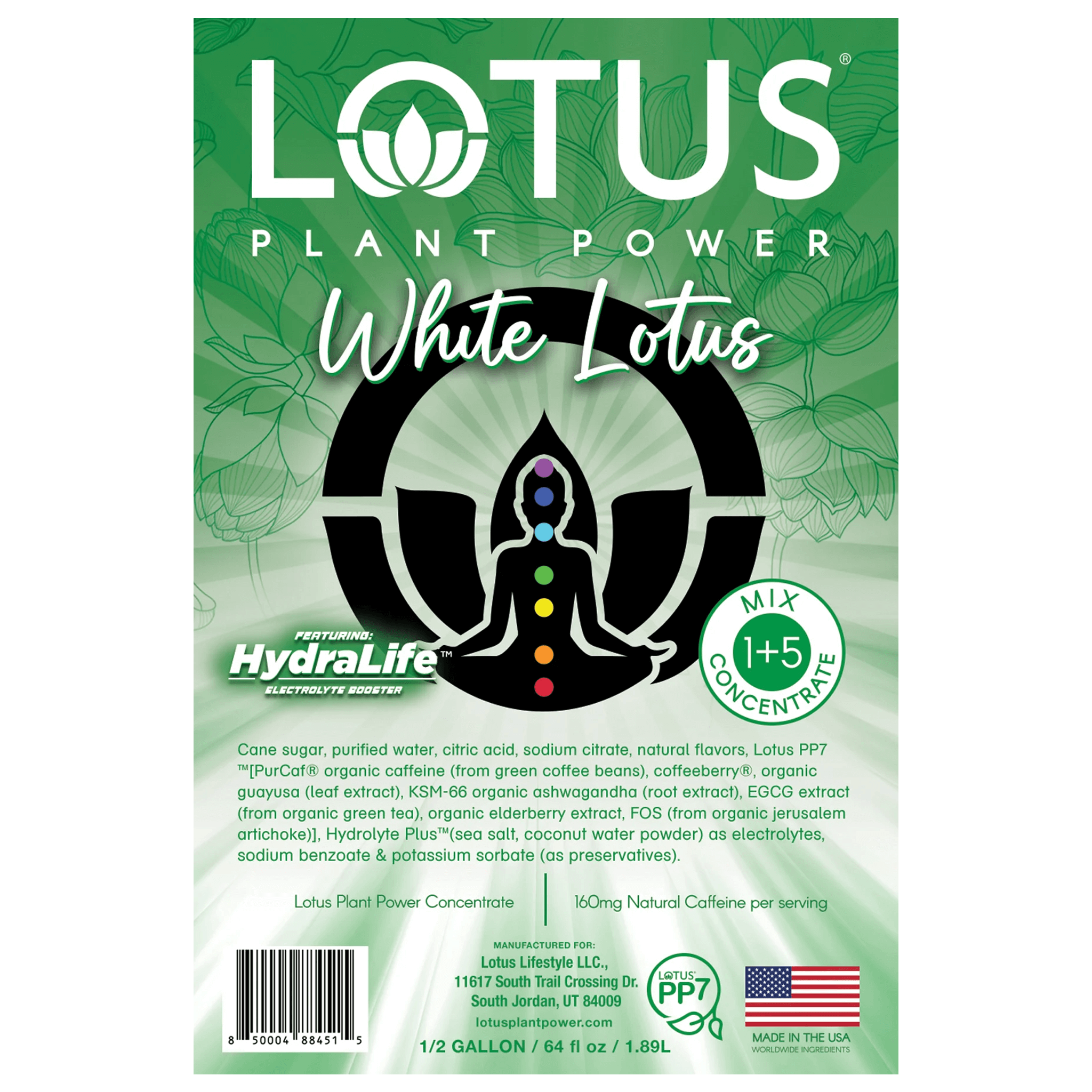 White Lotus Plant Power Concentrate