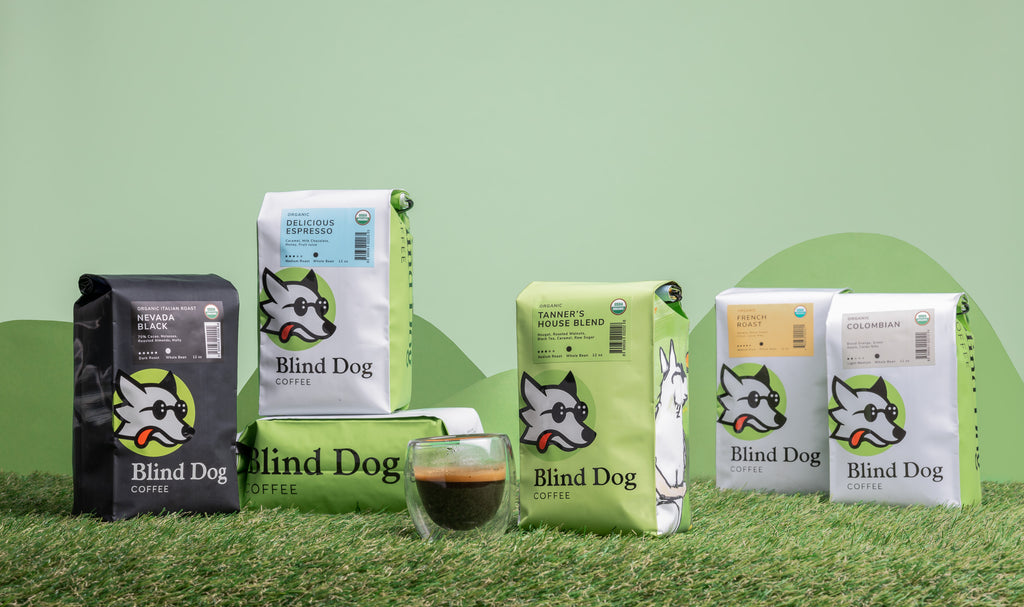 Original Collection 6 - 12oz Organic Coffees - Blind Dog Coffee
