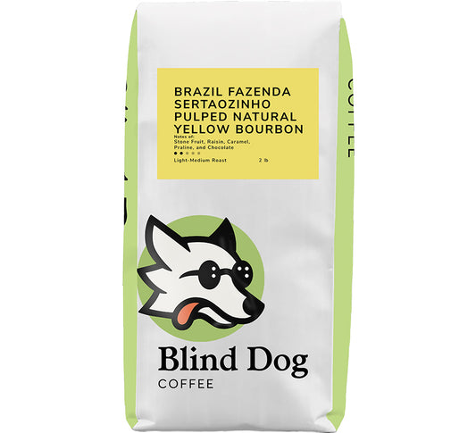 Brazil Yellow Bourbon - Medium Roast - Blind Dog Coffee