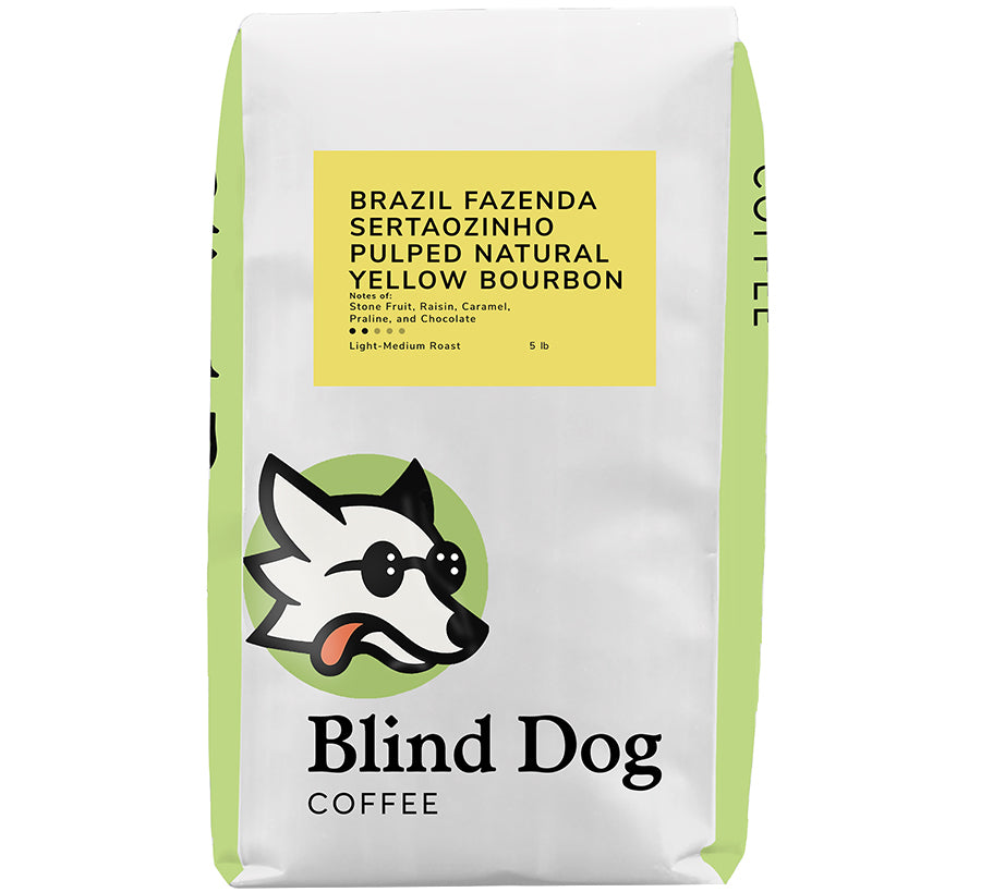 Brazil Yellow Bourbon - Medium Roast - Blind Dog Coffee