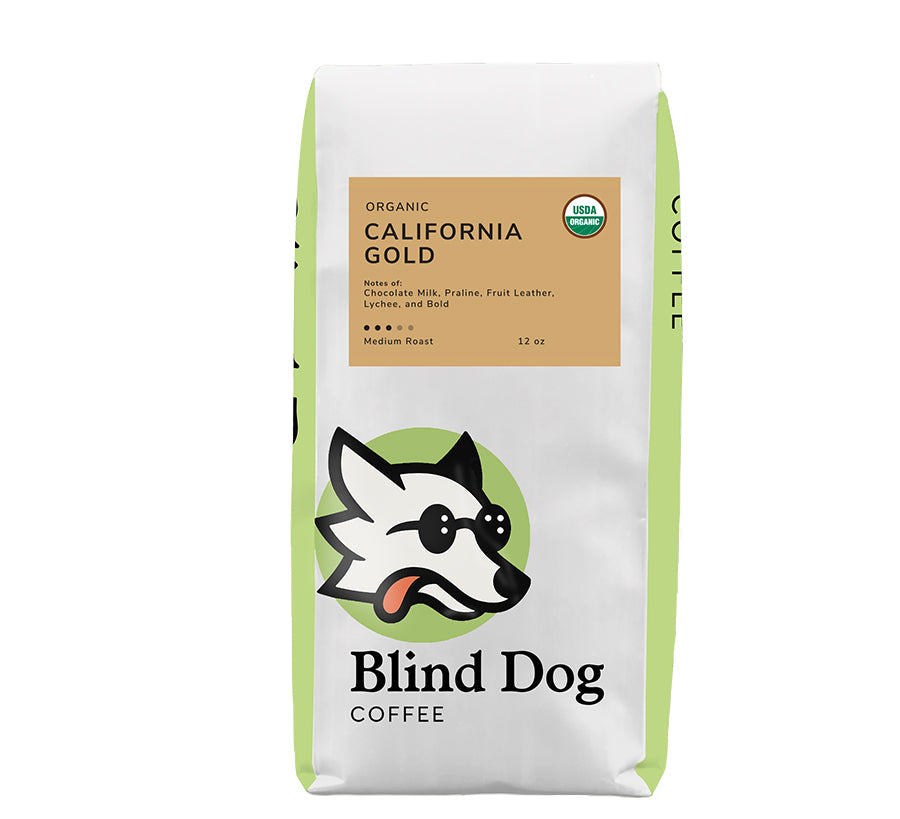 Organic California Gold - Medium Roast - Blind Dog Coffee