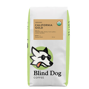 Organic California Gold - Medium Roast - Blind Dog Coffee