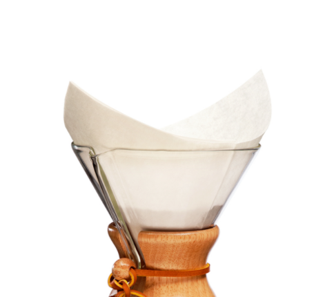 Chemex® Bonded Filters Pre-Folded Squares  - 100 Ct - Blind Dog Coffee