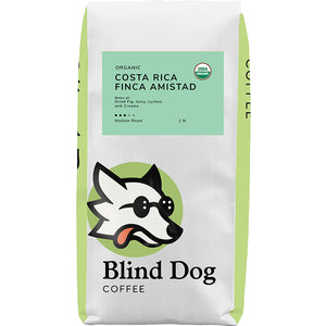 Organic Costa Rica Finca Amistad - Medium Roast - Blind Dog Coffee