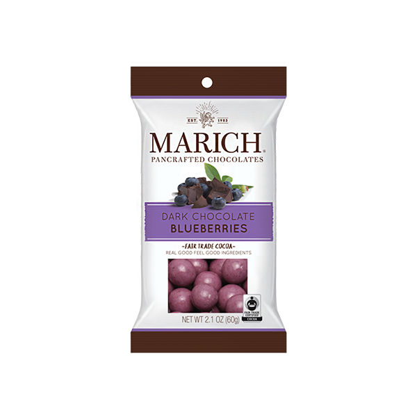 Marich Chocolate™ Dark Chocolate Blueberries 2.1oz - Blind Dog Coffee