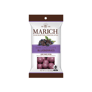 Marich Chocolate™ Dark Chocolate Blueberries 2.1oz - Blind Dog Coffee