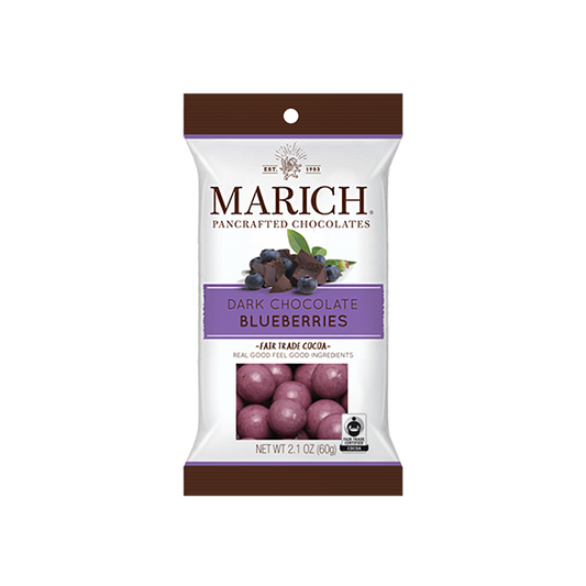 Marich Chocolate™ Dark Chocolate Blueberries 2.1oz - Blind Dog Coffee