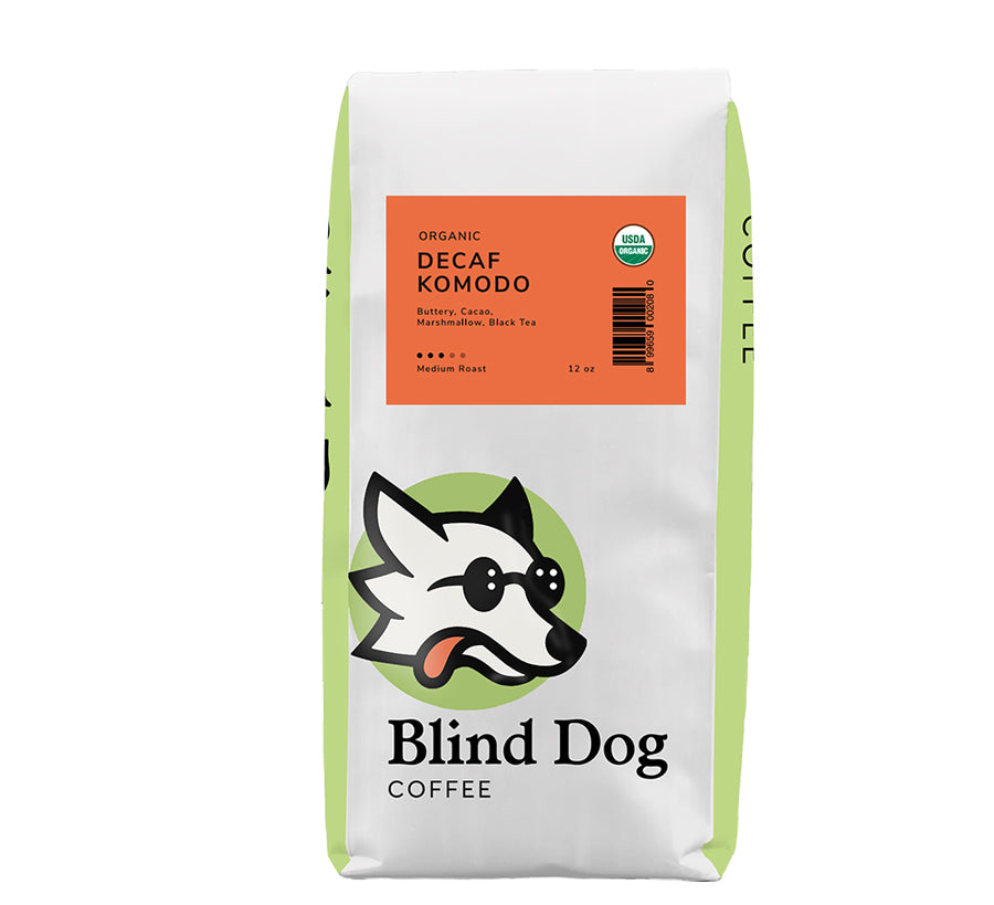 Organic Decaf Komodo - Blind Dog Coffee