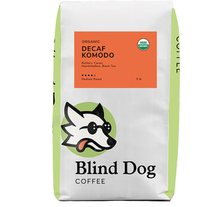 Organic Decaf Komodo - Blind Dog Coffee