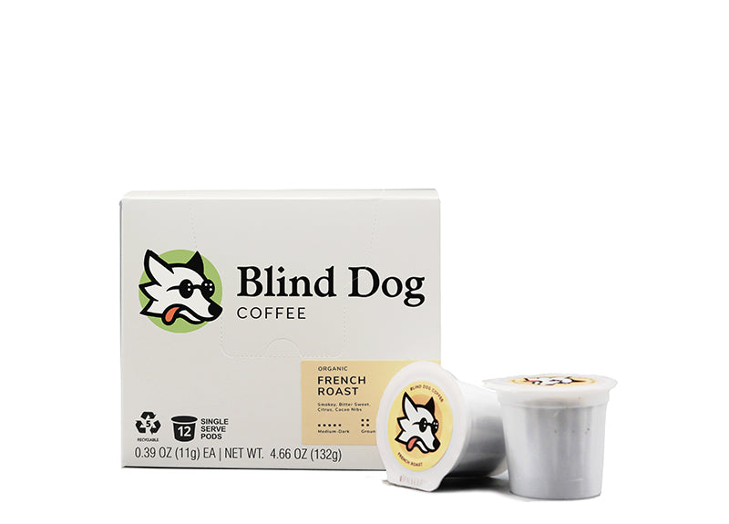 12cups Organic Death Valley French Roast Medium Dark - Blind Dog Coffee