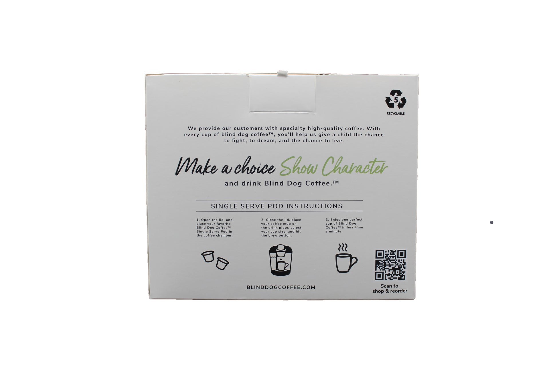 Organic Sierra Silver - Single Serve Cups - Blind Dog Coffee