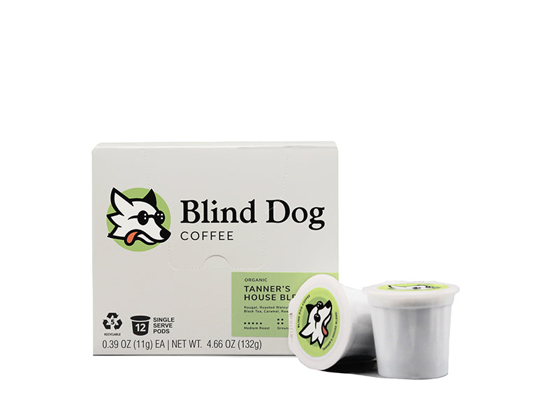 12cups Organic Tanners House Blend - Medium roast - Blind Dog Coffee