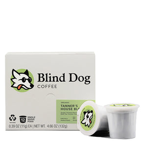 12cups Organic Tanners House Blend - Medium roast - Blind Dog Coffee