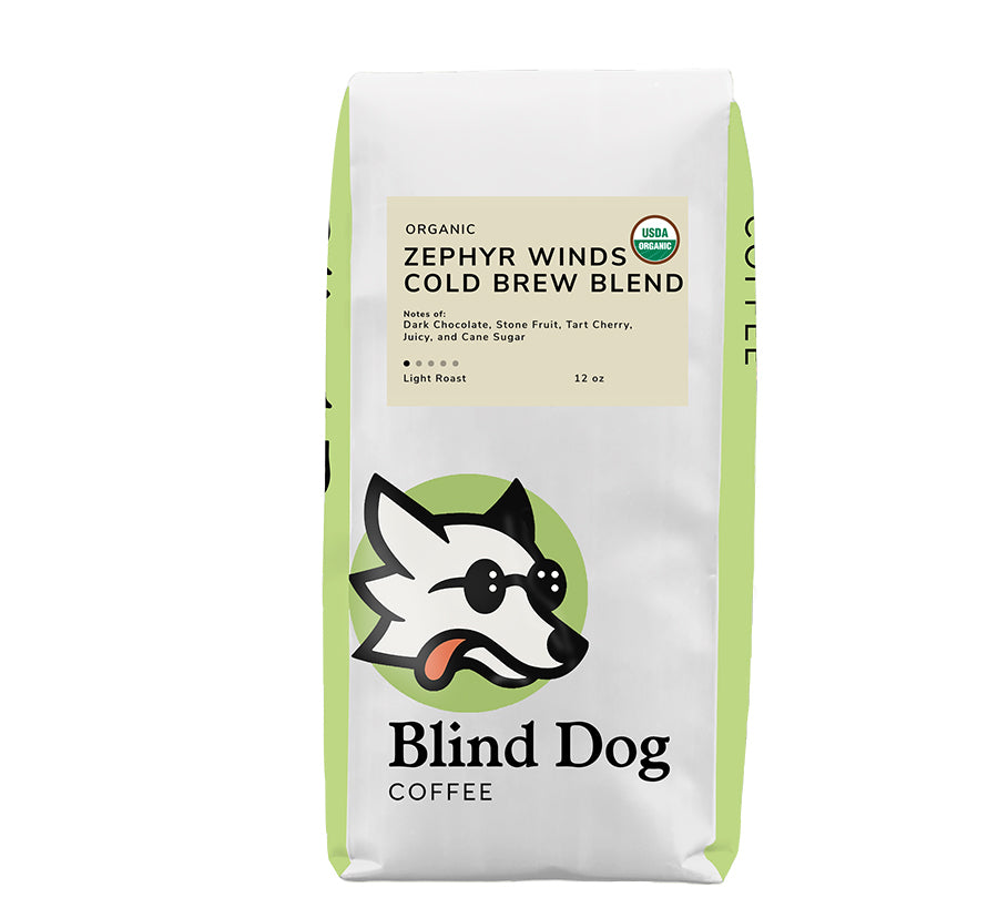 Organic Zephyr Winds Cold Brew Blend - Blind Dog Coffee