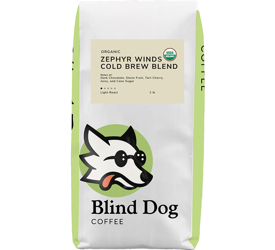 Organic Zephyr Winds Cold Brew Blend - Blind Dog Coffee