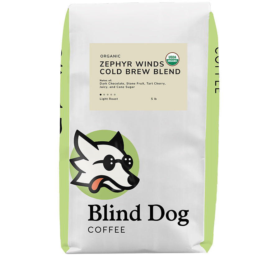 Organic Zephyr Winds Cold Brew Blend - Blind Dog Coffee