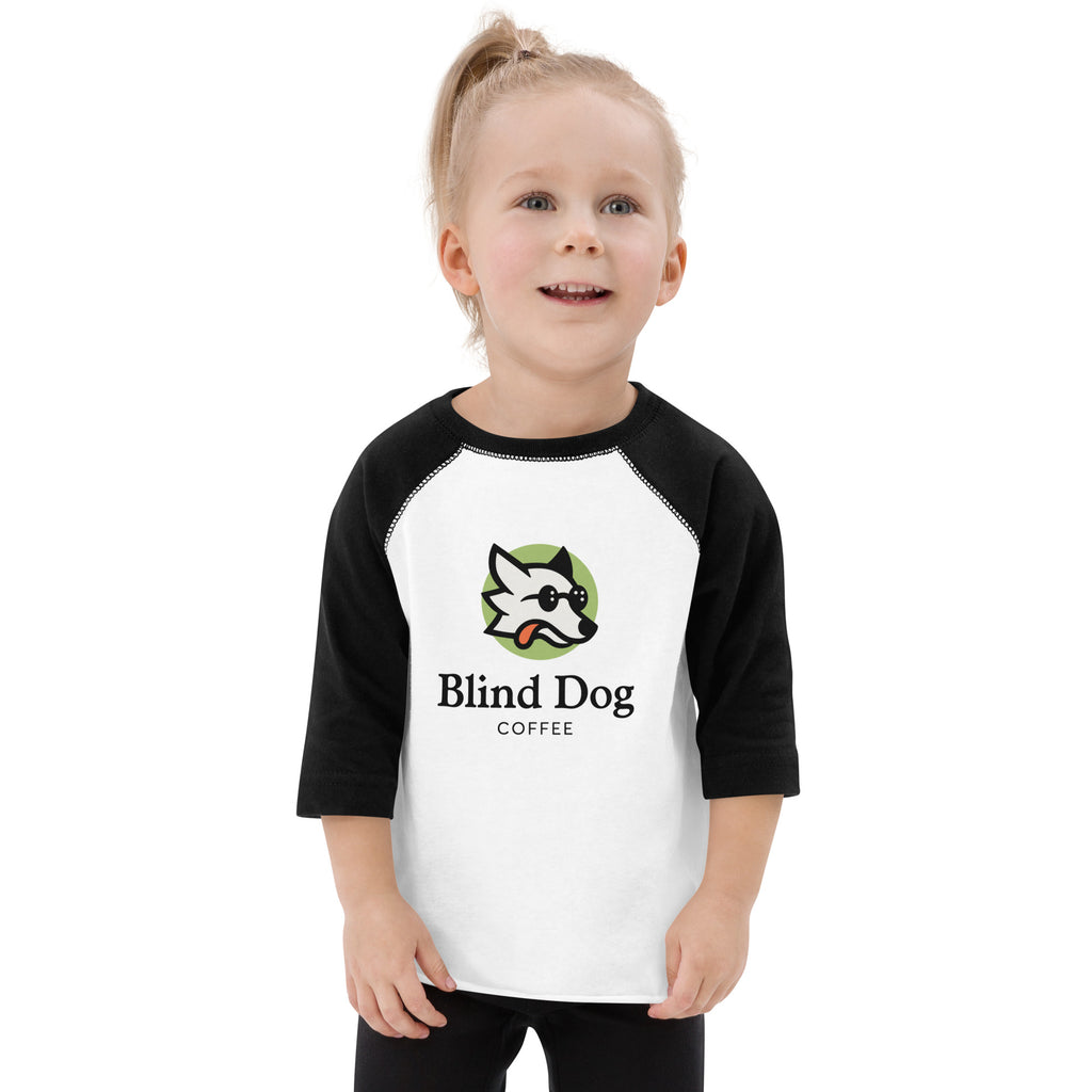Toddler baseball shirt - Blind Dog Coffee