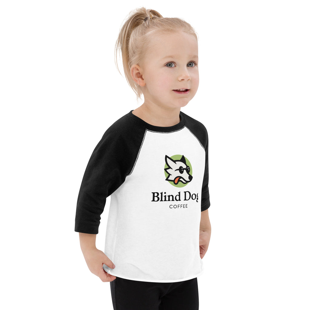 Toddler baseball shirt - Blind Dog Coffee